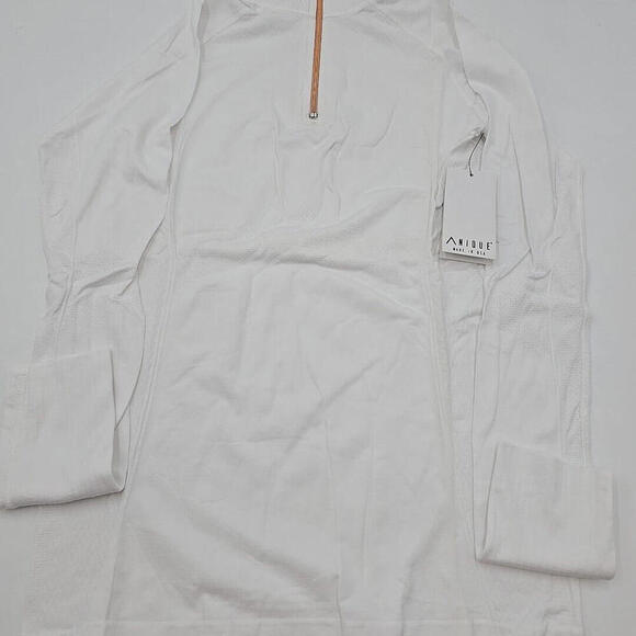 Anique Womens Sun Protective UPF‎ 30+ Cooling Long Sleeve Pure White Small Shirt - Picture 3 of 8